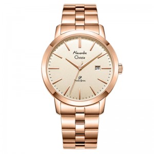 Alexandre Christie AC 1007 Full Rosegold Man MDBRGLN